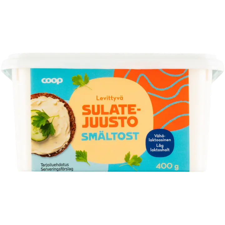 Coop Sulatejuusto levittyvä 400g