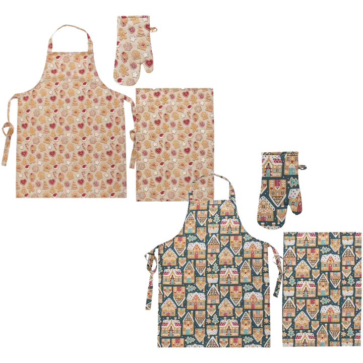 Amo La Casa leipurin setti esiliina/patakinnas/liina, erilaisia