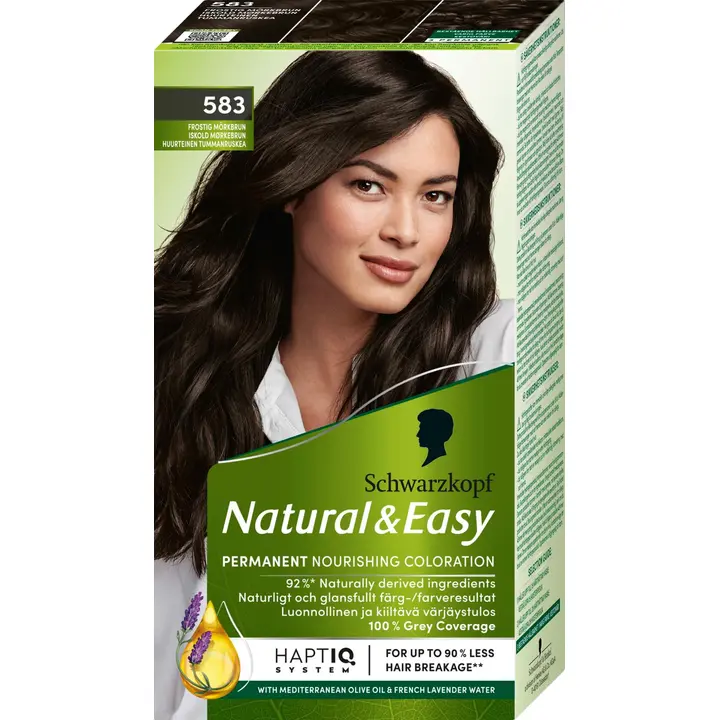 Juuksevärv Natu&y 583 jäine tumepruun