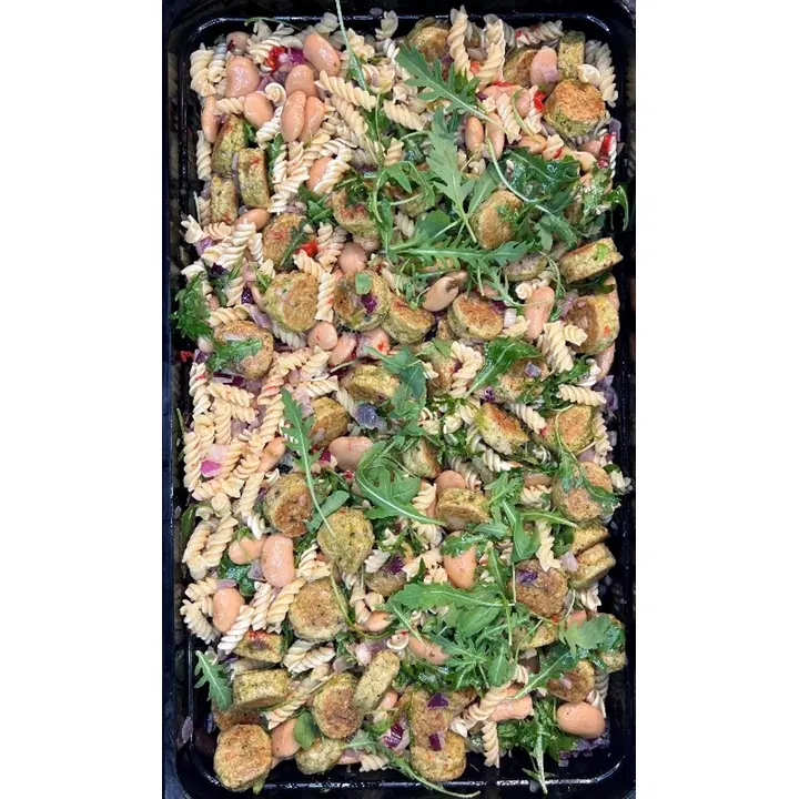 Ruokatori falafel-pastasalaatti