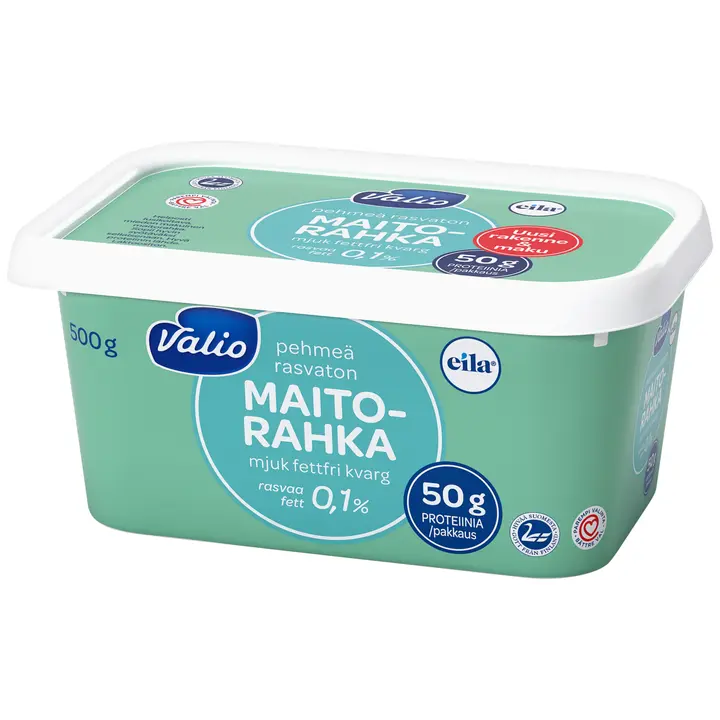 Valio pehmeä maitorahka 500 g laktoositon