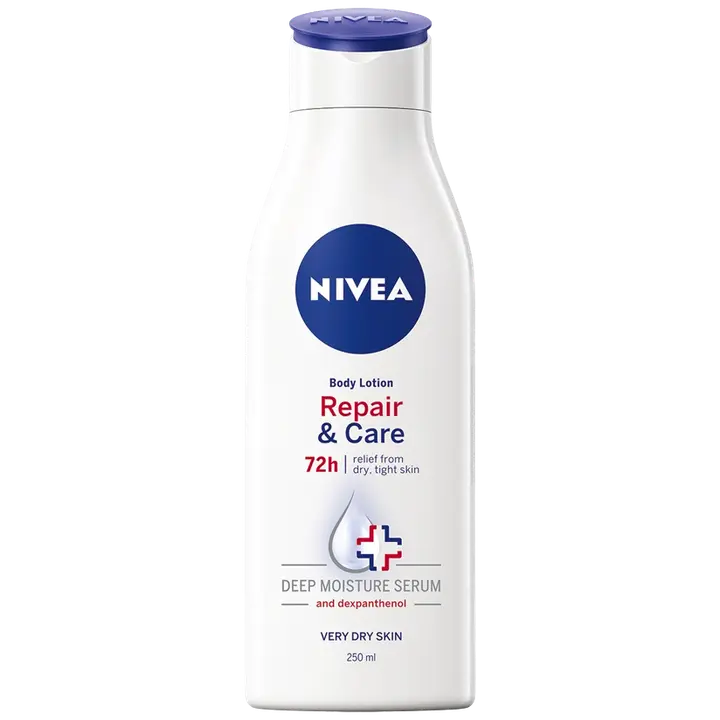 NIVEA 250ml Repair & Care Body Lotion -vartalovoide
