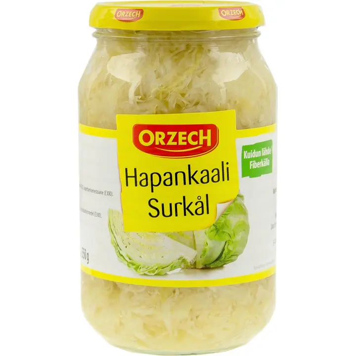 Orzech 550g hapankaali