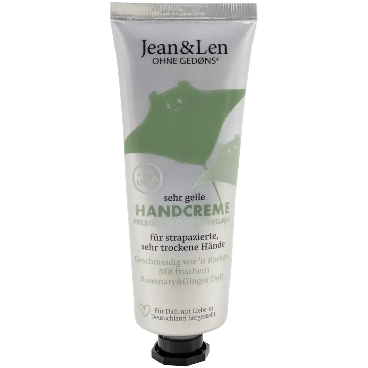 Jean ja Len kätekreem 5% urea, rosmariin ja ingver 75ml