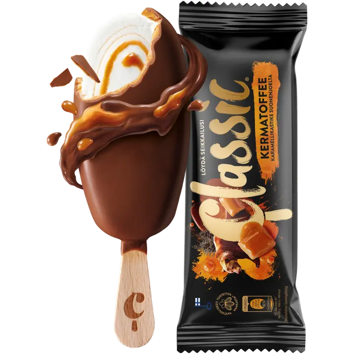 Classic Kermatoffee kermajäätelöpuikko 82g/100ml