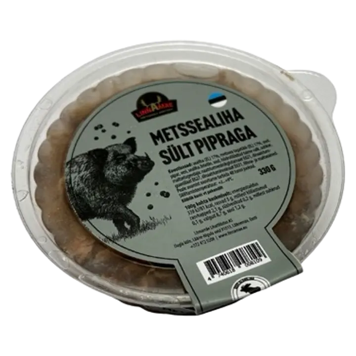 Linnamäe Lihatööst Metssealiha Sült Pipraga 330G