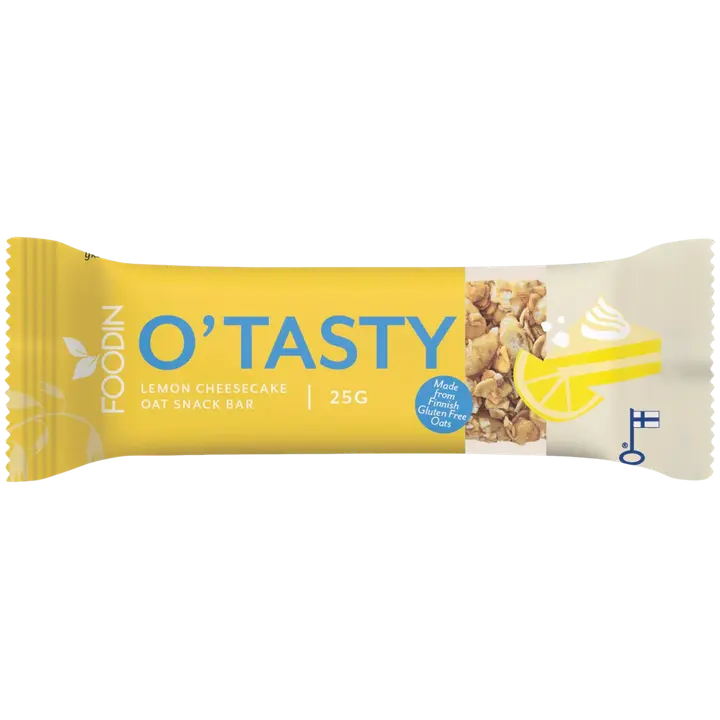 Foodin O`Tasty Sitruuna-Kaurapatukka 25g