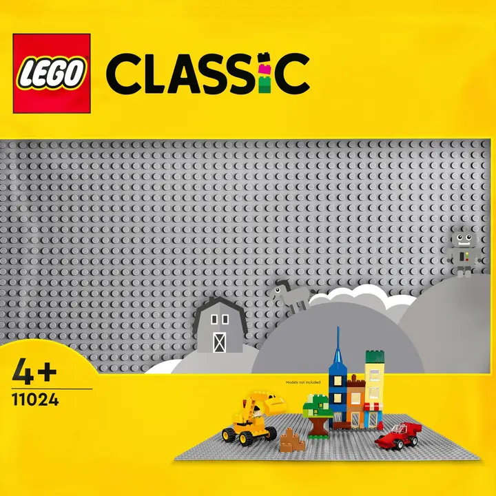 LEGO® Classic 11024 Harmaa rakennuslevy