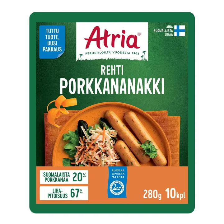 Atria Rehti Porkkananakki 280g