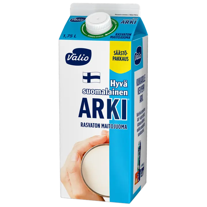 Valio Hyvä suomalainen Arki® rasvaton maitojuoma 1,75 l
