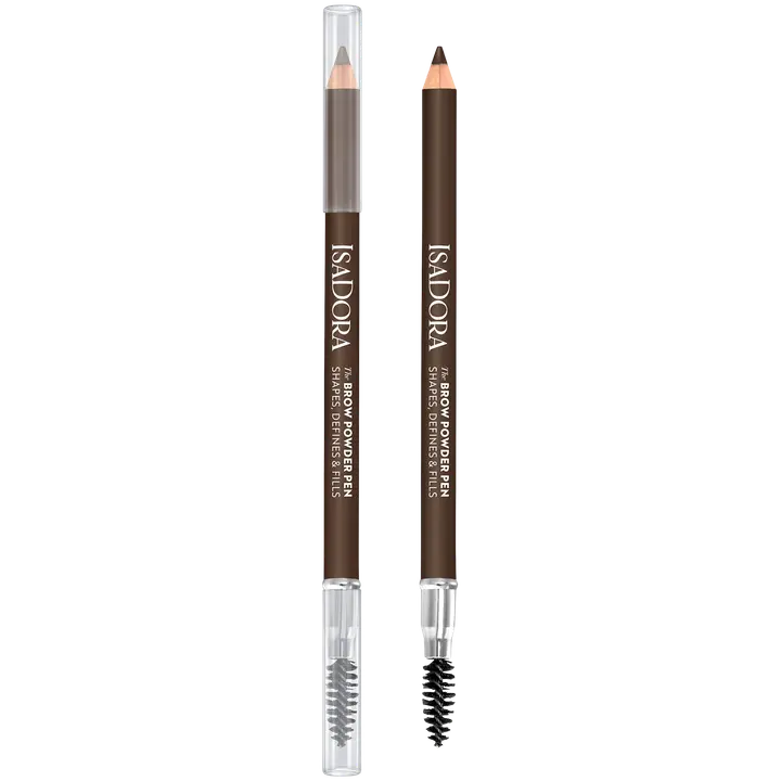 Isadora Brow Powder Pen kulmakynä 02 Dark Brown 1,1 g