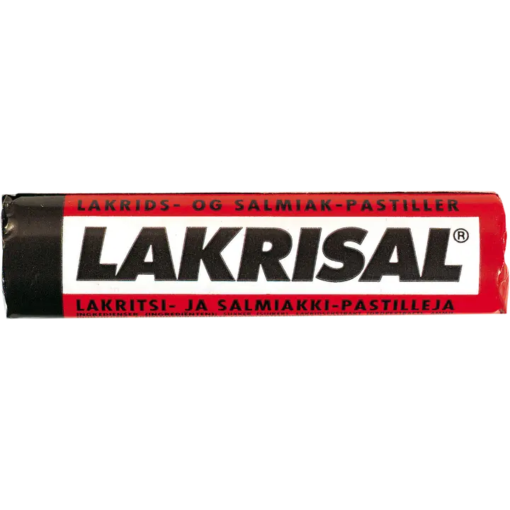 Cloetta Lakrisal Lakritsi-salmiakki pastilli 25g