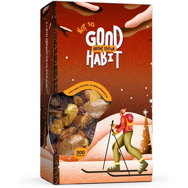 Good Habit Talvi Suklainen pähkinä- ja hedelmäsekoitus 300g