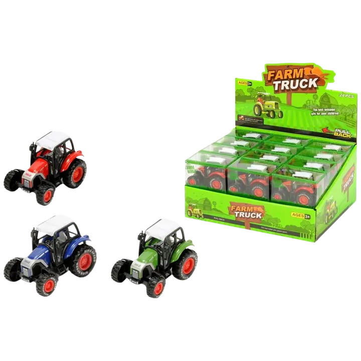 Traktor met. tagasitõmmat. Farm 1/24, 955-71