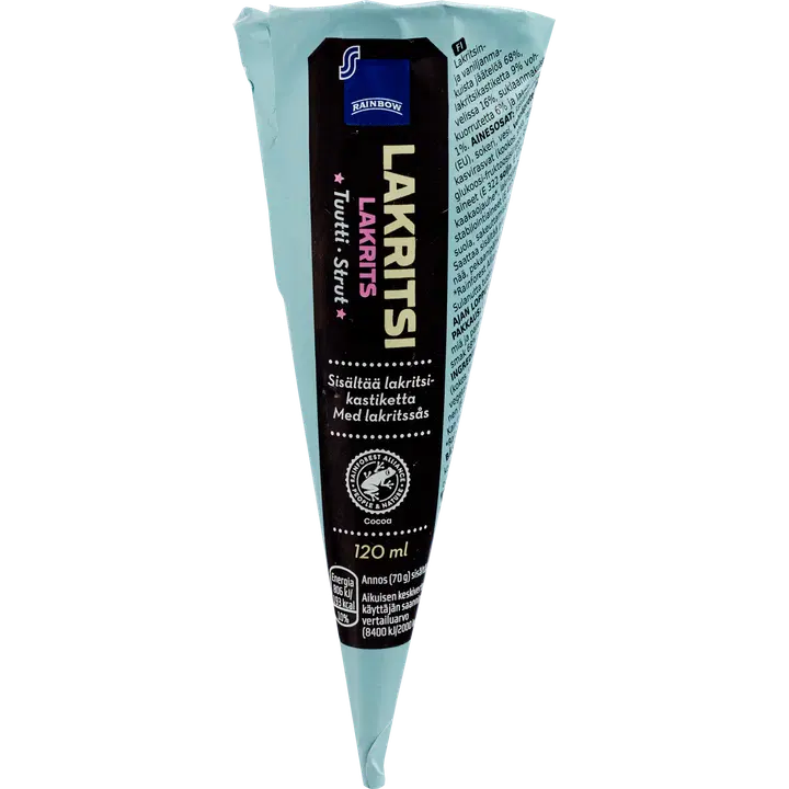 Rainbow lakritsituutti 120ml/70g
