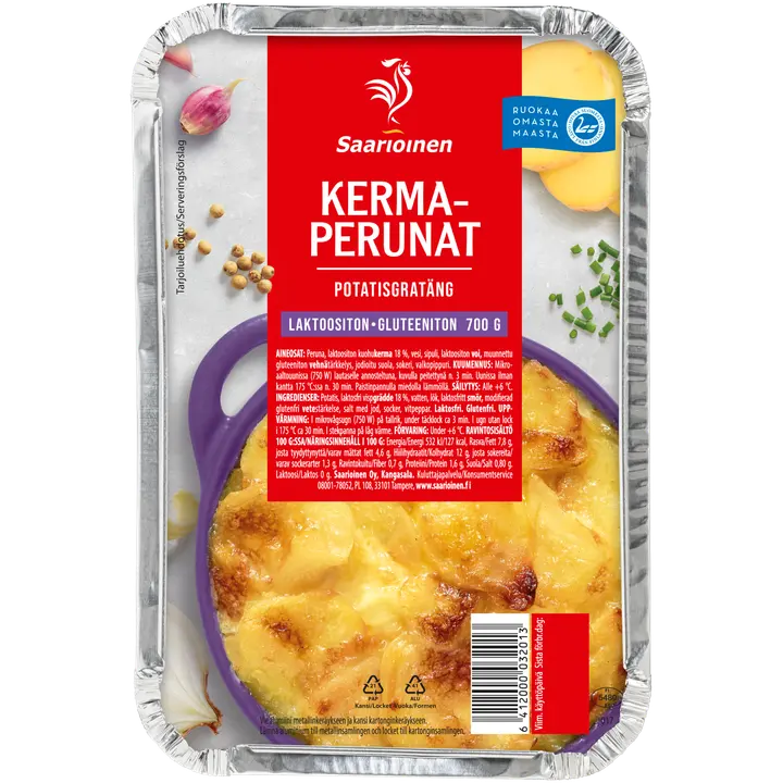 Saarioinen Kermaperunat 700g