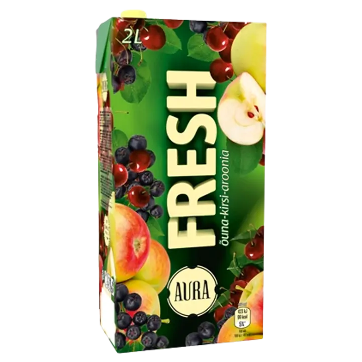 Aura Fresh õuna-kirsi-aroonia mahlajook 2L