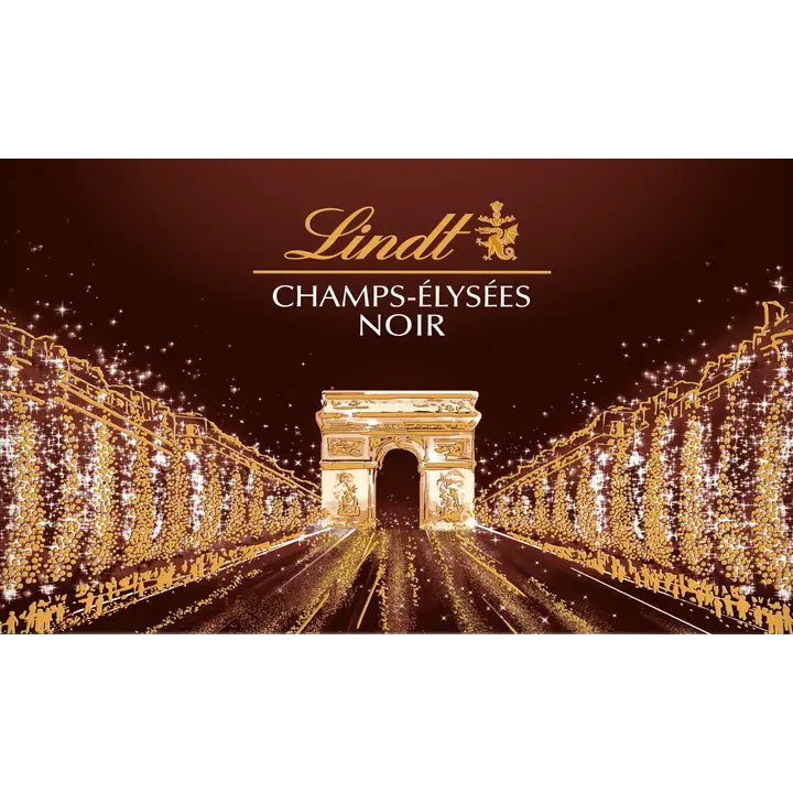 Lindt Champs Élysées lajitelma tummasuklaakonvehteja 470g