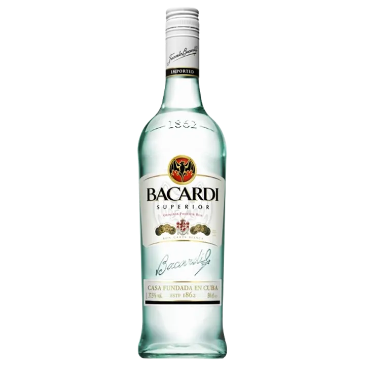 Bacardi Carta Blanca rumm 37,5%vol 500ml