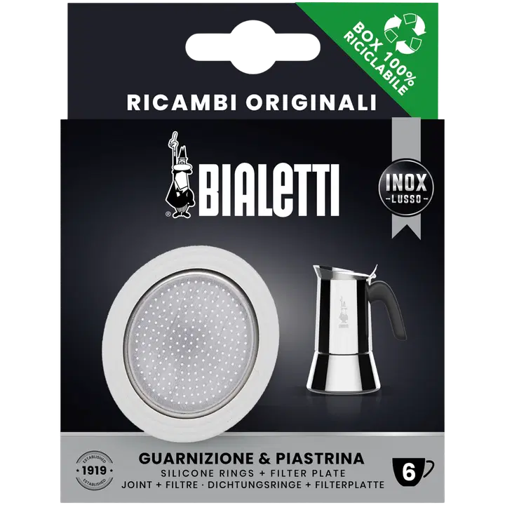 Bialetti Tiiviste ja filtteri 6 k, Venus ja Musa