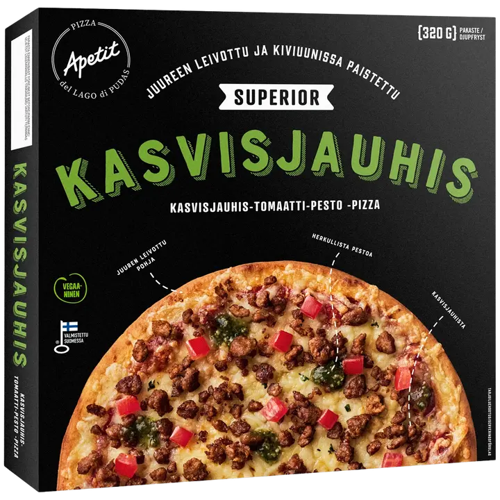 Apetit Superior Kasvisjauhis pizza pakaste 320g
