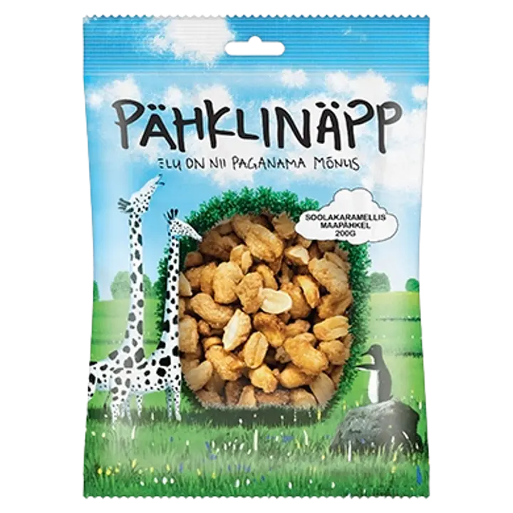 Pähklinäpp soolakaramellis maapähkel 200 g