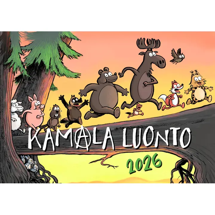 Like Kamala luonto seinäkalenteri 2026