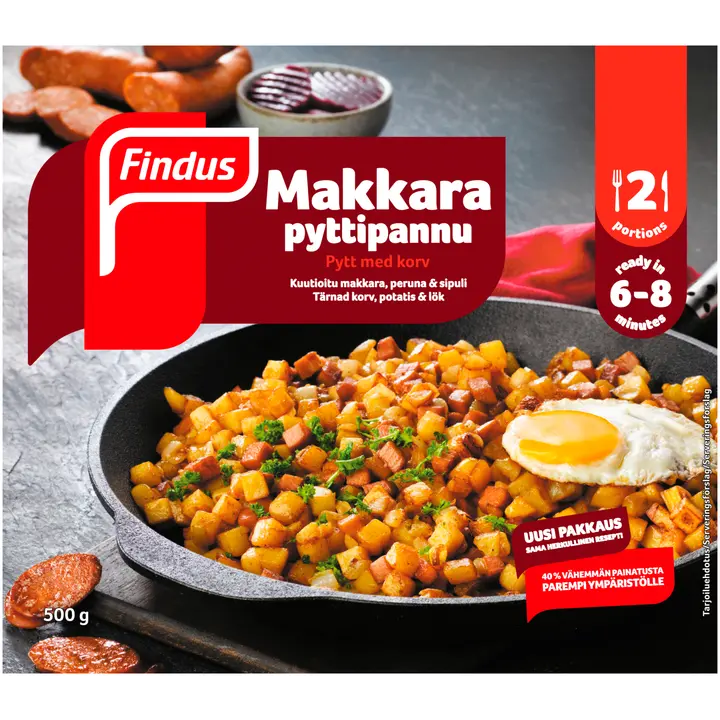 Findus Makkarapyttipannu 500g