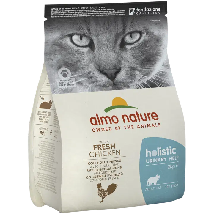 Almo Nature Holistic Functional Urinary Help kissan täysravinto kana 2 kg