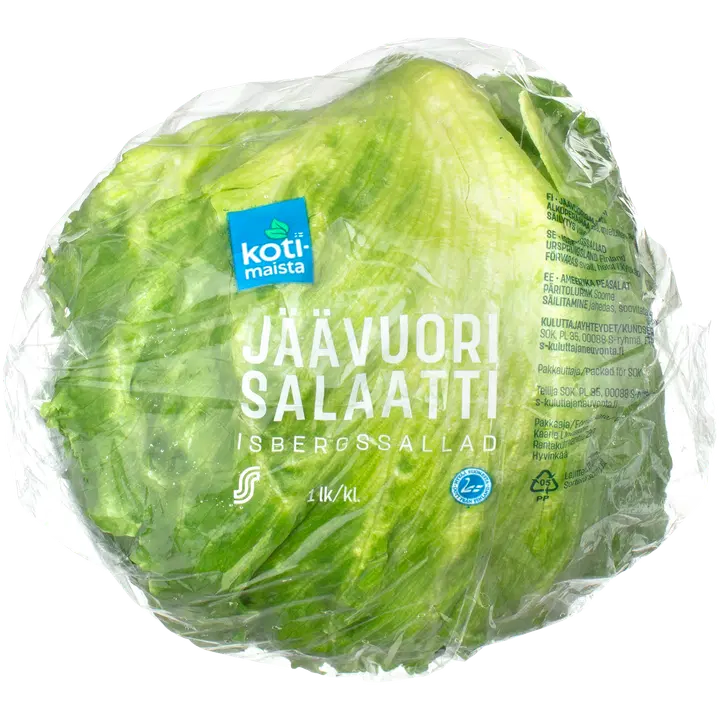 Kotimaista jäävuorisalaatti Suomi