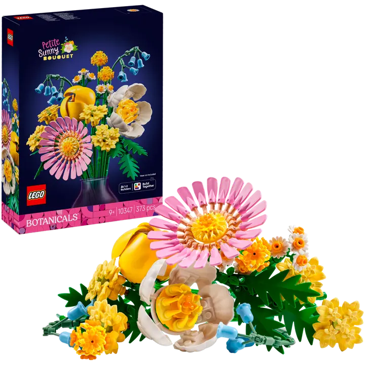 LEGO® Botanicals 10347 Pieni aurinkoinen kukkakimppu