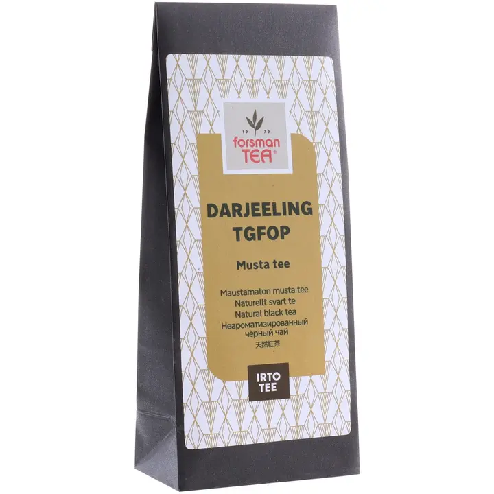 Forsman tea Darjeeling T.G.F.O.P. maustamaton musta tee 60 g