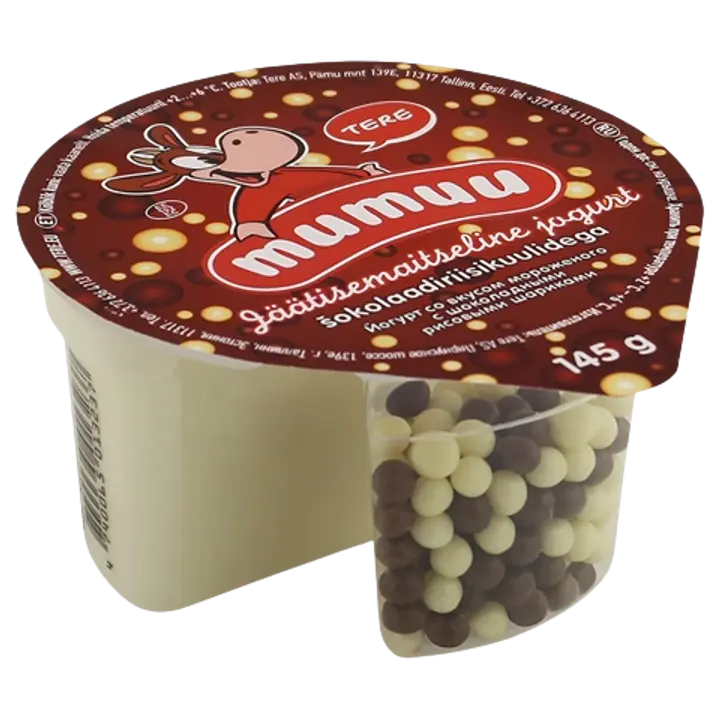 Emma Jäätisemaitseline jogurt šokolaadiriisikuulidega, 145 g