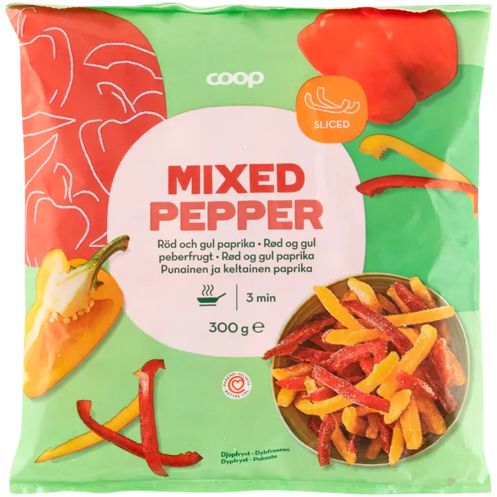Coop suikaloitu paprika 300 g pakaste