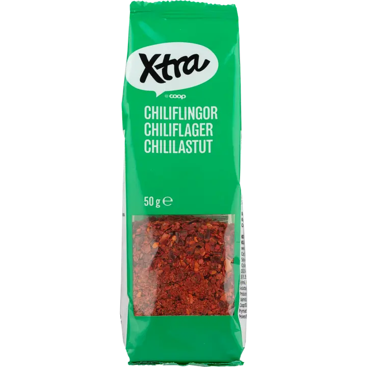 Xtra tšillihelbed 50g