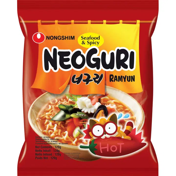 Nong Shim pikanuudeli neoguri seafood hot 120g