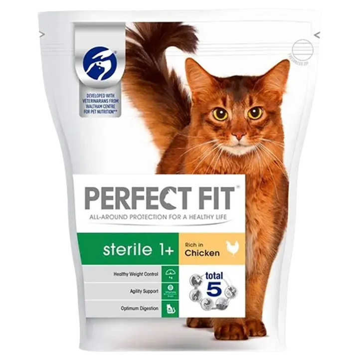 PERFECT FIT Kuivtoit ster.kassidele, kanaga, 750g