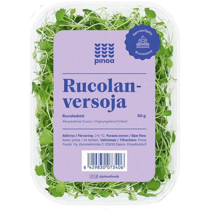 Pinoa Foods Rucolanverso 50g