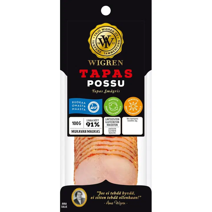 Wigren Tapas Possu 100g
