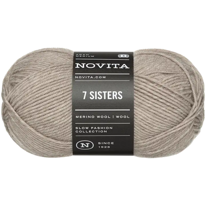 Novita lanka 7 Sisters 100g hiekka 060