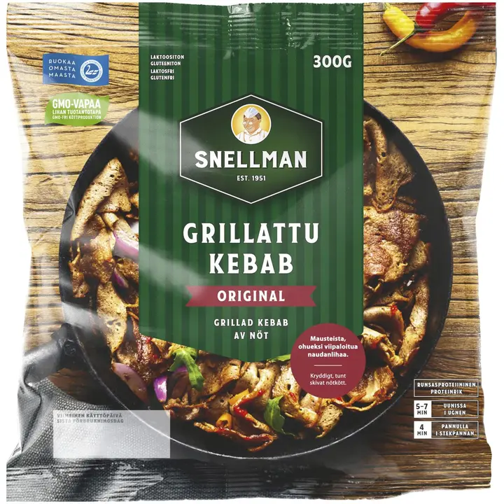 Snellman grillattu kebab 300g