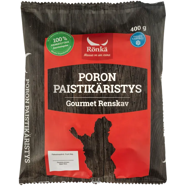 Rönkä Poron paistikäristys 400g pakaste
