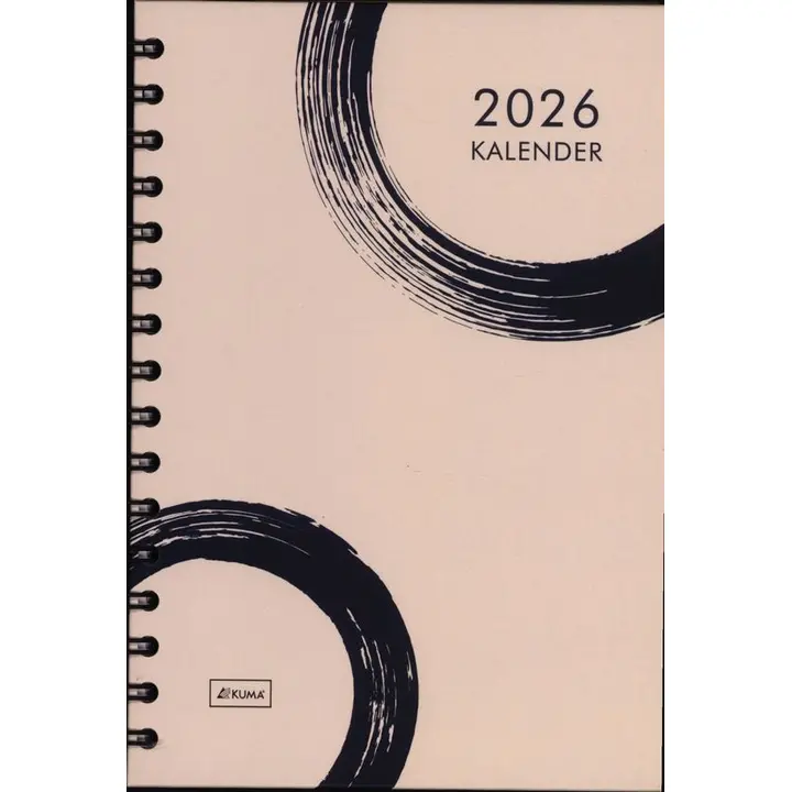 Kalendermärkmik SKH (spiraalköide horisontaalne sisu), 178 lk