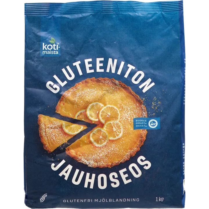 Kotimaista jahusegu 1 kg, gluteenivaba
