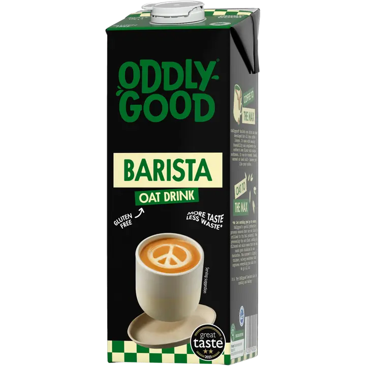 Oddlygood® Barista kaurajuoma 1 l UHT gluteeniton