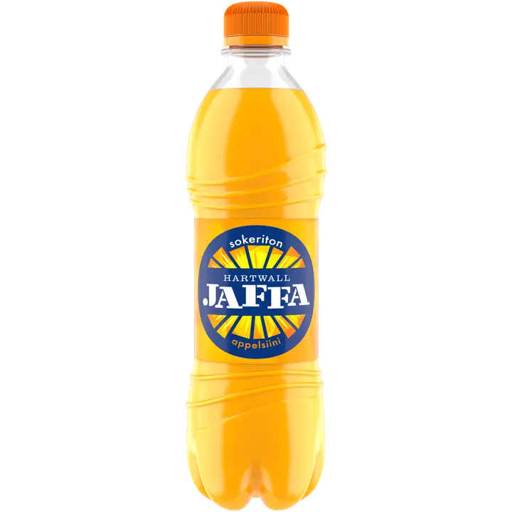 Hartwall Jaffa Appelsiini Sokeriton virvoitusjuoma 0,5 l