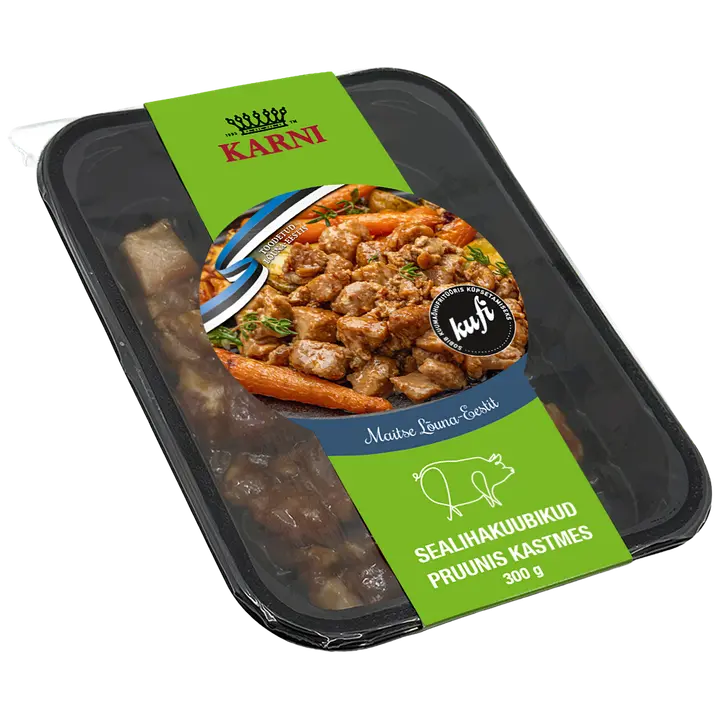Karni Sealihakuubikud Pruunis Kastmes, 300 G