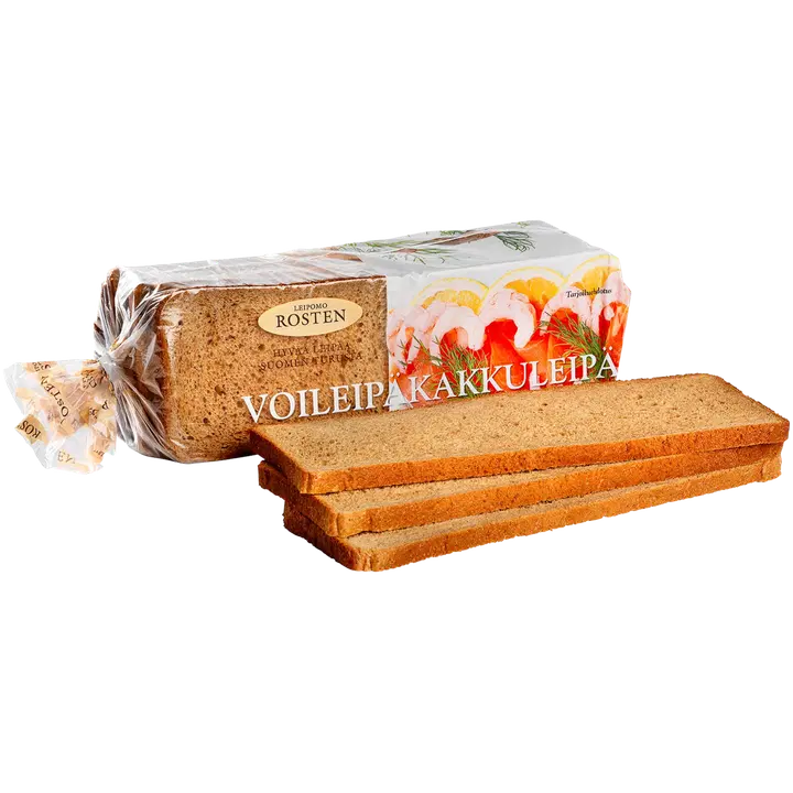Rosten Tumma voileipäkakkuleipä 710g viip. sekaleipä
