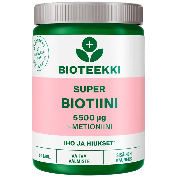 Bioteekki Super Biotiini 90 tabl