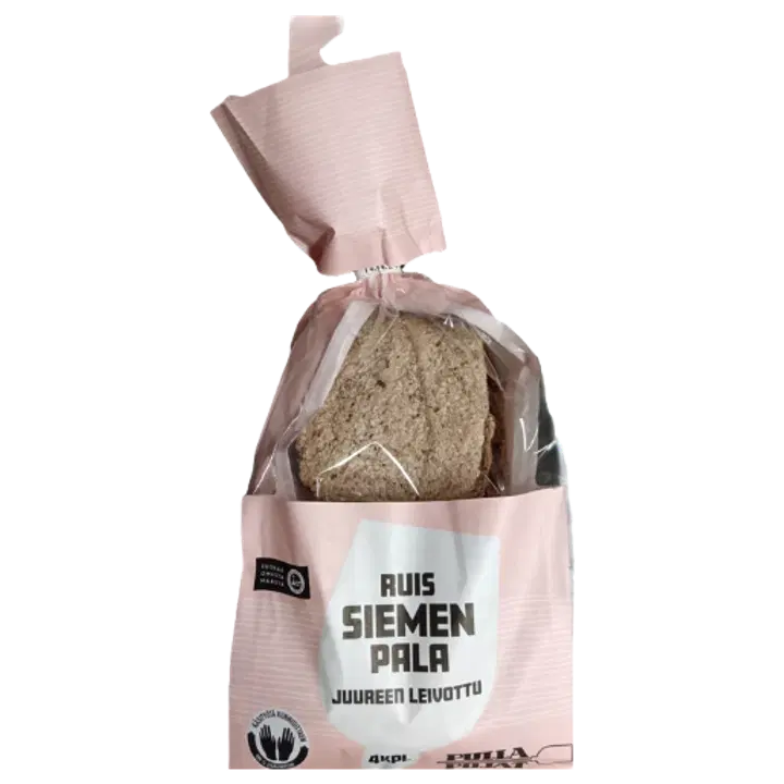 Pulla-Pojat siemen ruispala 4 kpl 280g